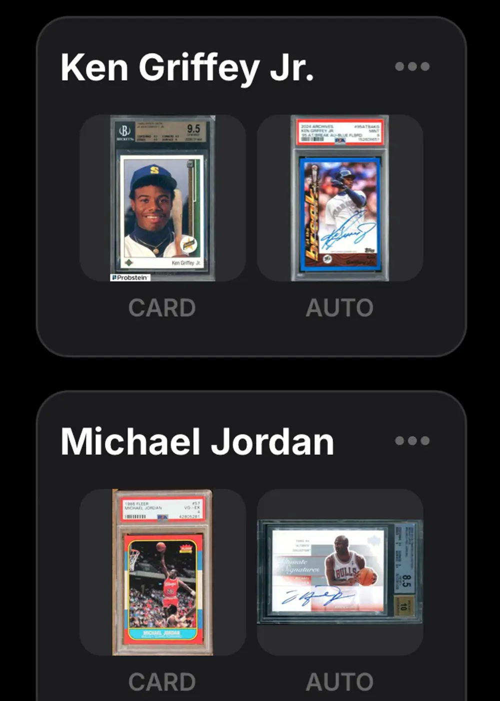 Collect Multiple Types